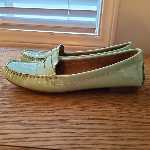 Mint Green Loafers - Picture 9 of 14